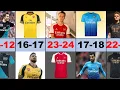 ARSENAL JERSEY1993-2023 ARSENAL FOOTBALL KITS IN HISTORY