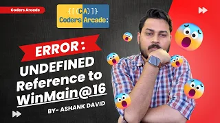 Error undefined reference to winmain 16 Fix Level Up Your Coding in VS Code Coders Arcade