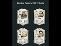 This is Every Single Zinedine Zidane FIFA Cards Ever in The History of FIFA To FIFA To FC 26