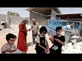 Download Lagu Relative peace on the Tayyiba farm.Plastering the milking station