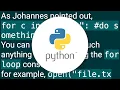 Iterating each character in a string using Python