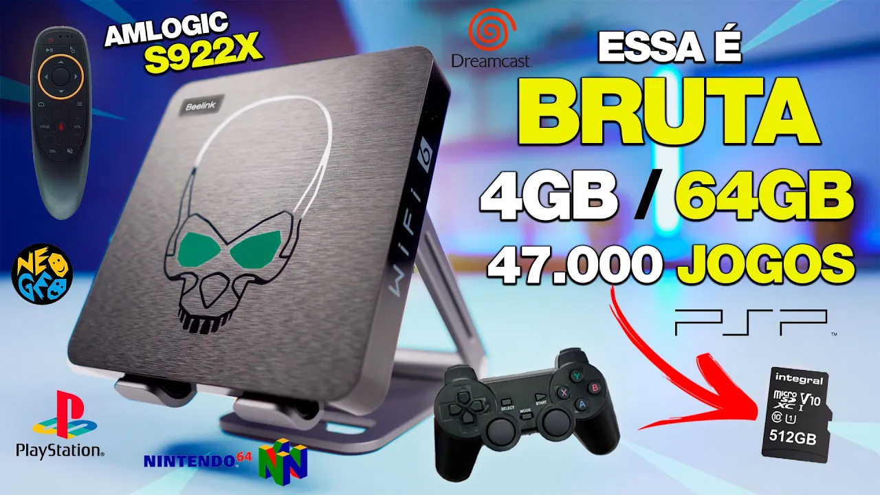 Beelink GT KING - Esta BOX é muito Boa para GAMES