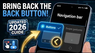 How to Bring Back the Back Button on Android Updated 2026 Guide