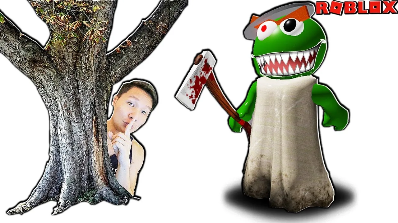 SLENDERMAN VÀ CON RỐI CHẤT ĐỘC PUPPET CHƠI TRỐN TÌM TRONG RỪNG MA(ROBLOX)
