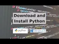 How to Download and Install Python on Windows 10 Python Tutorial Ep1