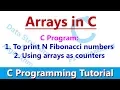 C Programming Tutorial Working with Arrays in C Explained with Examples