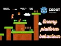 How to stop enemies falling off platforms using a RayCast in Godot 4 3