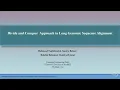 ICCKE 2021 - Divide and Conquer Approach to Long Genomic Sequence Alignment