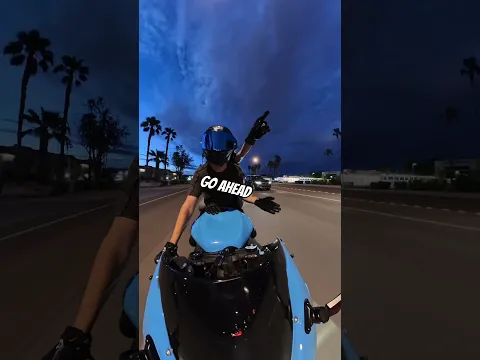 Is that the right hand signal? 🤔 @ittybittymaeee  #motorcycle #biker #bikergirl #funny