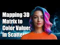 Mapping 3D Matrix to Color Values in 3D Scatter Plot with Matplotlib