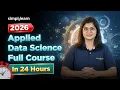 Applied Data Science With Python Full Course 2026 Free Python For Data Science Simplilearn