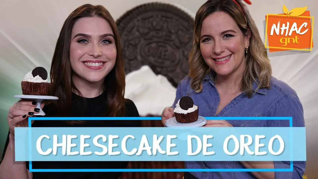 CHEESECAKE DE OREO FÁCIL DE FAZER LU FERREIRA E FABÍOLA GOUVEIA DELÍCIA DE FESTA COM OREO