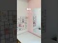 Diy Aesthetic Room Decor🌷|| Diy Wall Decor idea #shorts #diy #aesthetic #decor #art #craft