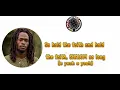 JESSE ROYAL - HOLD THE FAITH LYRICS [Reggae Fest Riddim]