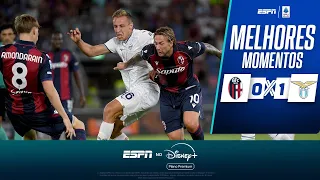 FRATTESI MARCA, E LAZIO BATE O BOLOGNA NO CAMPEONATO ITALIANO | MELHORES MOMENTOS