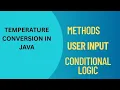 Java Project for Beginners Build a console based Temperature Converter