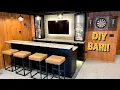 BASEMENT BAR BUILD FINALE Adding the Finishing Touches