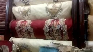 محل كاسيليا بميدان الطميهى بالمنصورة ارقى واشيك انواع الستائر وأقمشة الصالون والانتريه والملايات 