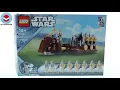 LEGO Star Wars 40686 Trade Federation Troop Carrier Speed Build Review