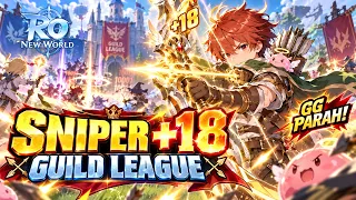 LV 90 SNIPER FAS BUILD SIEGE WAR - RAGNAROK THE NEW WORLD