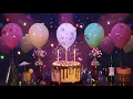 Animated Happy Birthday Song with magical cake appearance  in 4K