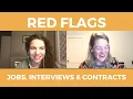 New Nurse Practitioner Interview Contract Job Search Tips RED FLAGS