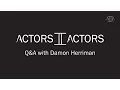 Damon Herriman How to choose acting representation