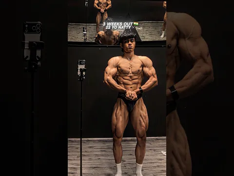 3 WEEKS OUT ๐ฎ๐ณ FROM MY NATURAL BODYBUILDING SHOW โ๏ธ USE CODE KANDARI10 FOR THE BEST DISCOUNT ๐ฏ