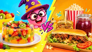 صنع كعكة الجبن والفواكه بالصلصال والإسفنج! 🍰🍓 مجسم حلويات DIY