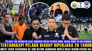 šµTAK BERKUTIK! LANGSUNG SUJUD MINTA AMPUNšPELAKU AKHIRNYA TERTANGKAPš±KETUM JAKMANIA MINTA MAAF