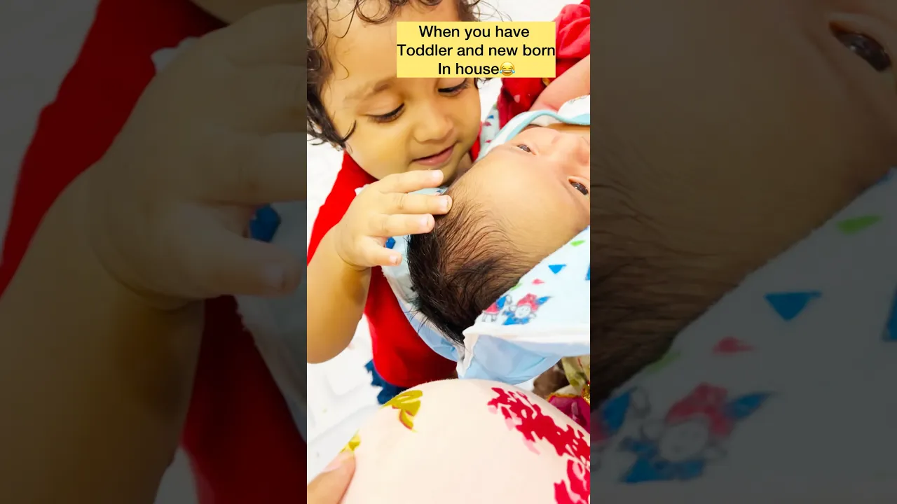 New born vs toddler
