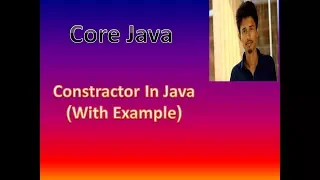 Java Constructor Concept and Example in Bangla