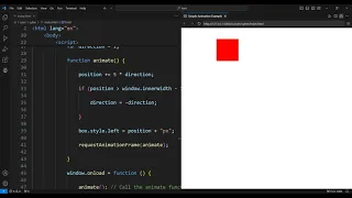 JavaScript HTML DOM Animation