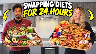 Swapping Diets For 24 Hours!!!