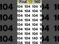 Find the odd number 140 out LearnOnYouTube