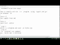 How to Write Compile and Run C program on Windows using Cygwin and g compiler - Urdu Tutorial 1