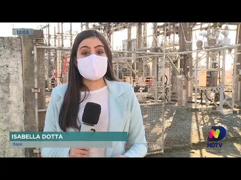 Incêndio: objeto jogado sobre a rede de energia causou o fogo