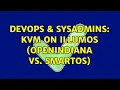 DevOps SysAdmins KVM on Illumos OpenIndiana vs SmartOS 2 Solutions