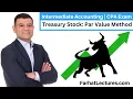 Par Value Method for Treasury Stock for and Retirement of Treasury Stock