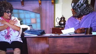 Tyler Perry can t hold his laugh in