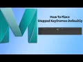 Maya Tutorial How To Place Stepped Keyframes By Default