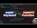 What is super Keyword in Java Super keyword and super function kya hota hai