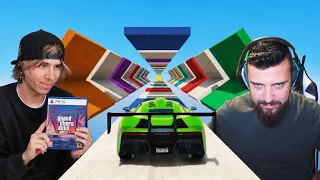 CARRERA DE RETOS IMPOSIBLES! ODIO A RUBIUS? - GTA 5 ONLINE