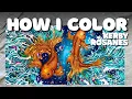 Beginner Coloring Tips for Coloring Kerby Pages