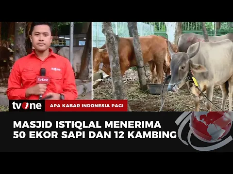 Penyembelihan Hewan Kurban di Masjid Istiqlal