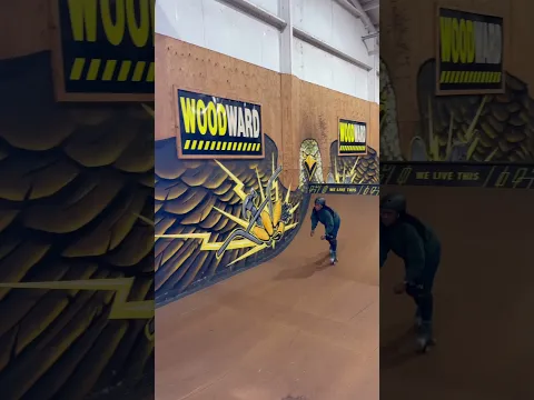Flip practice at Woodward #rollerskating