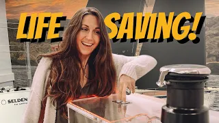 This may have SAVED us! – Selden E40i (Electric Winch Installation)