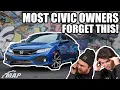 The Most Important 10th Gen Honda Civic Si 1 5t Maintenance Items