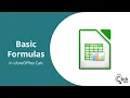 Creating Basic Formulas in LibreOffice Calc -