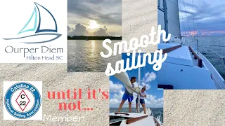 Sailing on our own in our Catalina 22 with little experience
